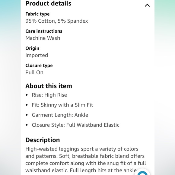 NWT โ
WILD FABLE ๐ค Women's High-Waisted Classic Leopard Leggings - Picture 5 of 7